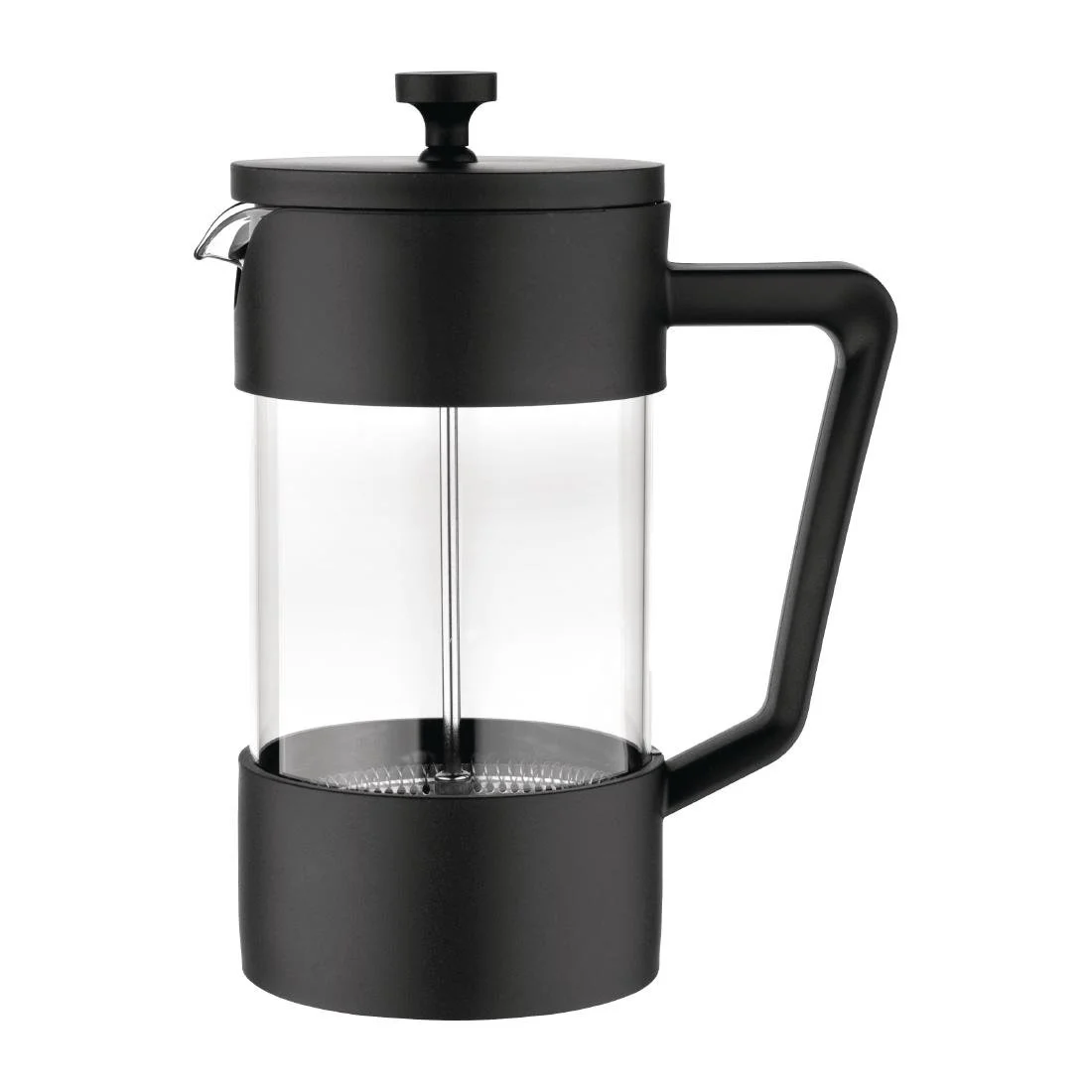 Olympia Contemporary Cafetiere Black 8 Cup - Image 1