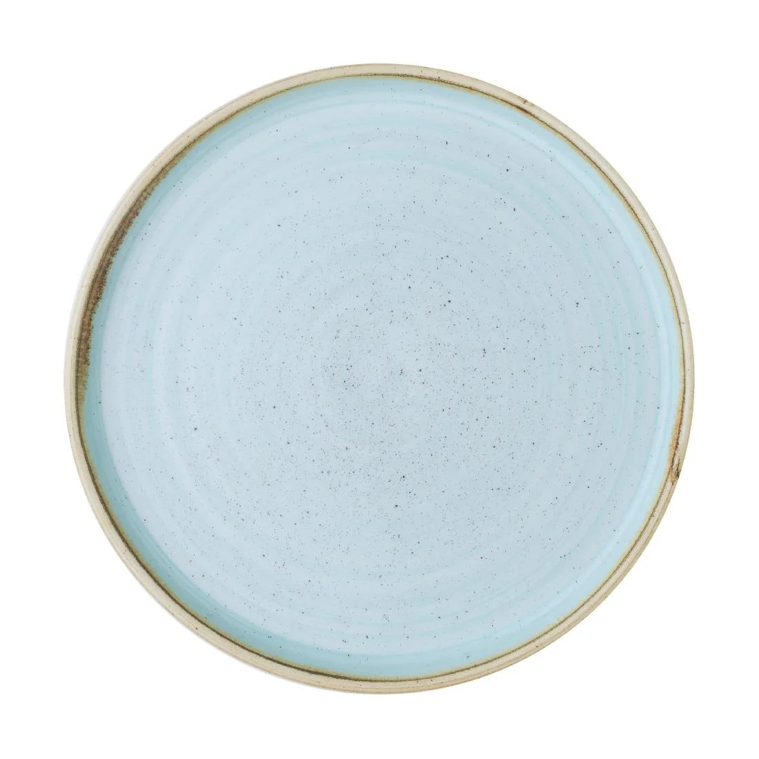 Churchill Stonecast Walled Plates Duck Egg 220mm (6 Pack) - Image 1