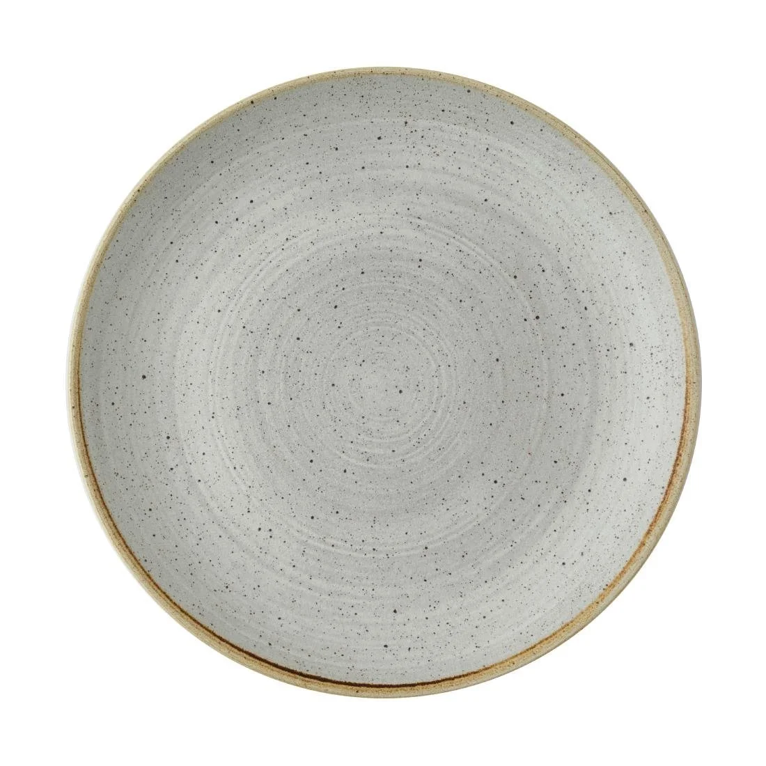 Churchill Stonecast Raw Evolve Coupe Plates Grey 260mm (12 Pack) - Image 1