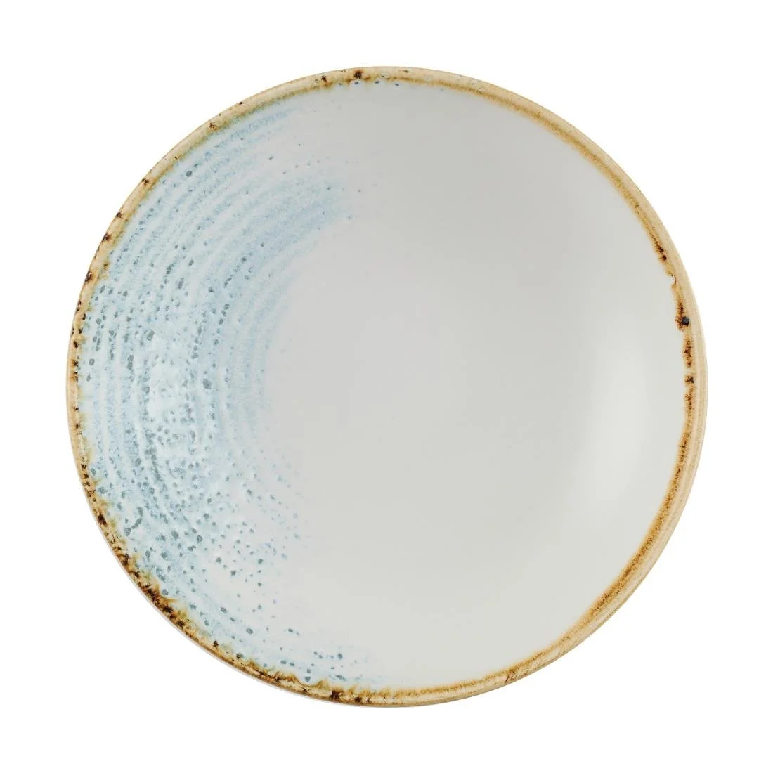 Churchill Homespun Accents Coupe Bowls Aquamarine 182mm (12 Pack) - Image 2