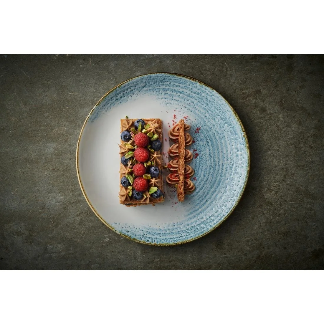 Churchill Homespun Accents Aquamarine Evolve Coupe Plates 165mm (12 Pack) - Image 3