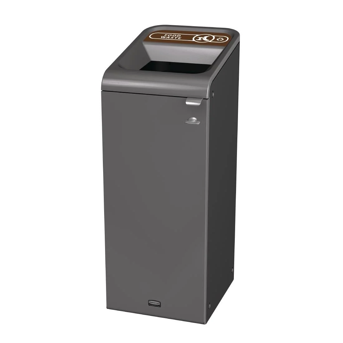 Rubbermaid Configure Container with Food Waste Label Brown - Image 1