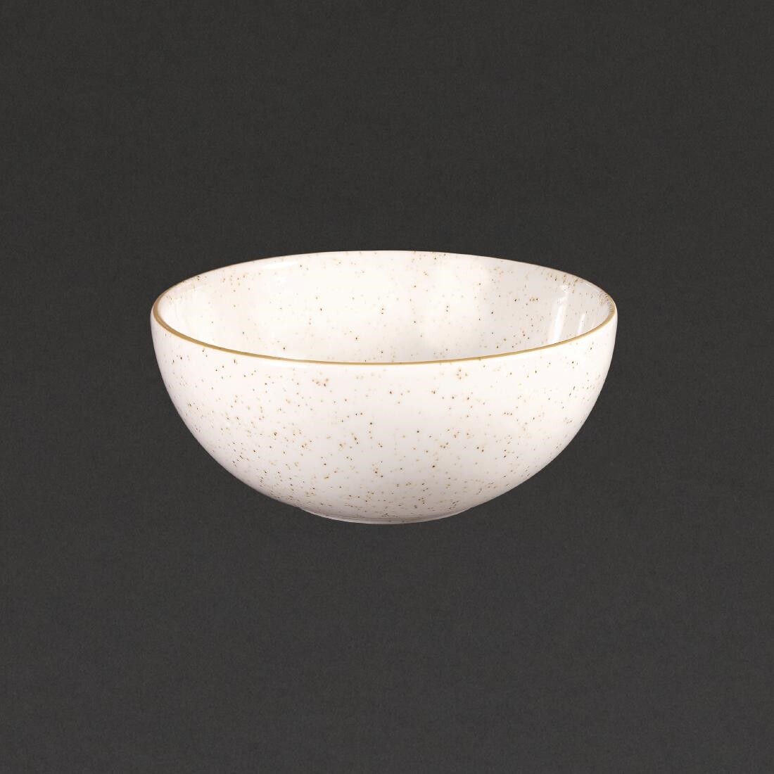 Churchill Stonecast Noodle Bowl Barley White 183mm