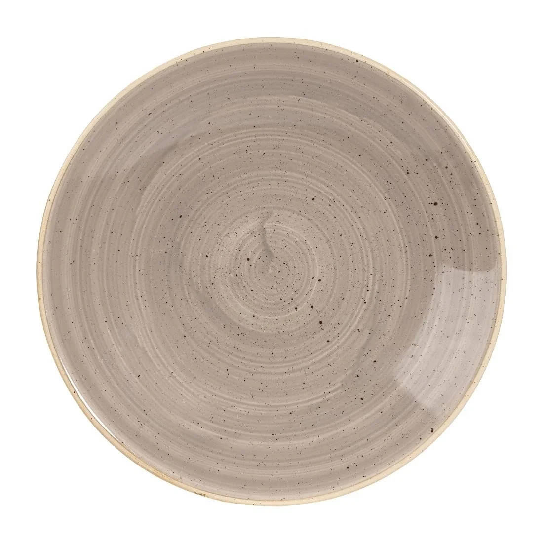 Churchill Stonecast Deep Coupe Plates Grey 225mm (12 Pack) - Image 1