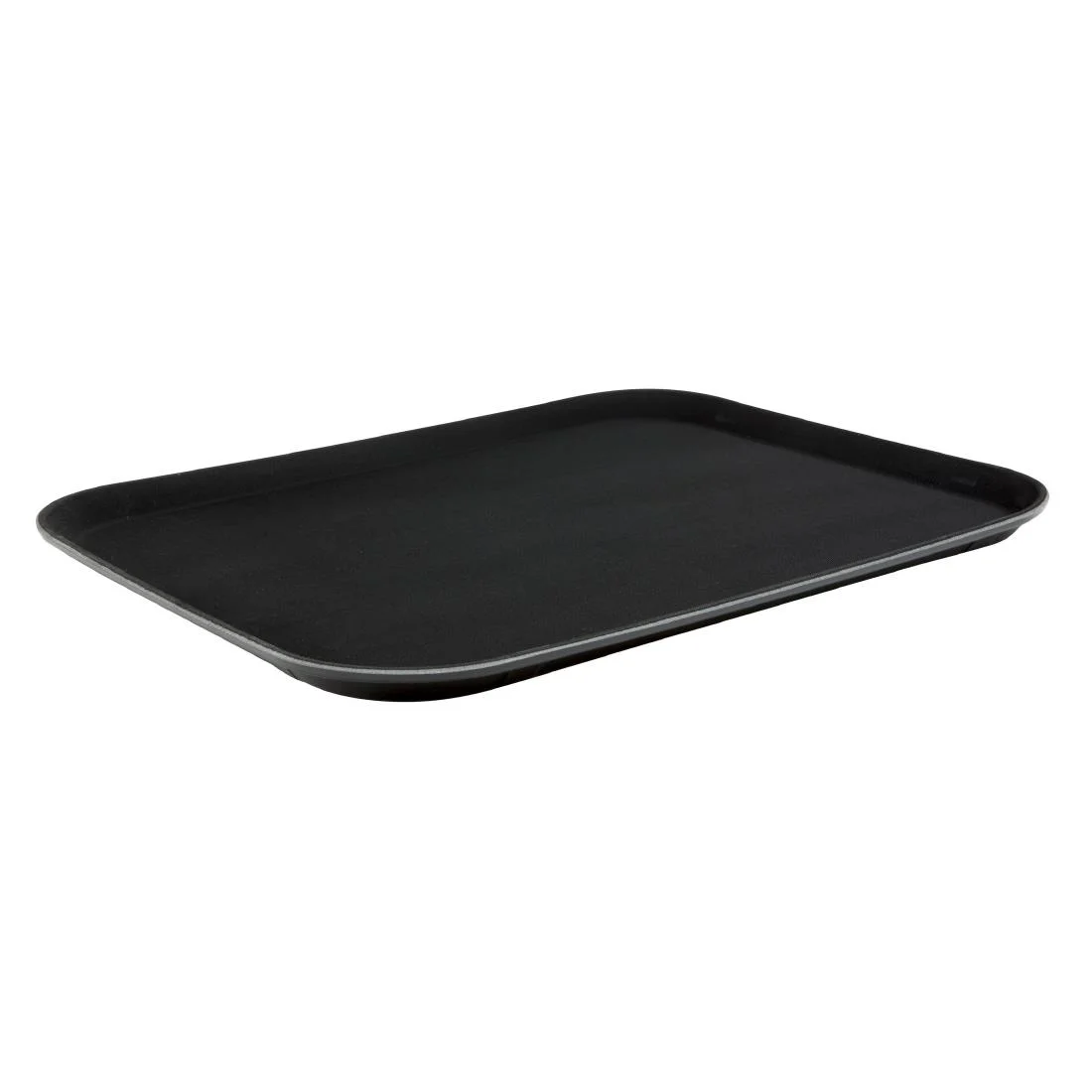 Beaumont Non-slip Tray Black 462 x 360mm - Image 1