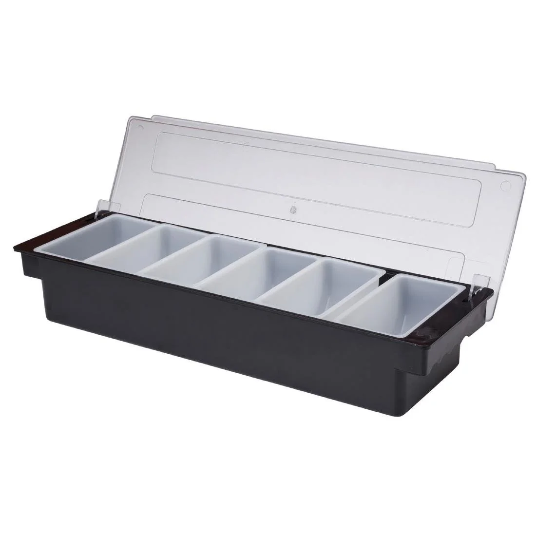 Beaumont 6 Compartment Condiment Holder Black