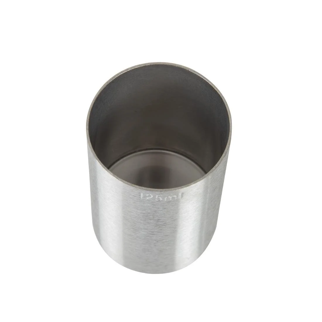 Beaumont Stainless Steel Thimble Wine Measure 125ml CE Marked - Image 3