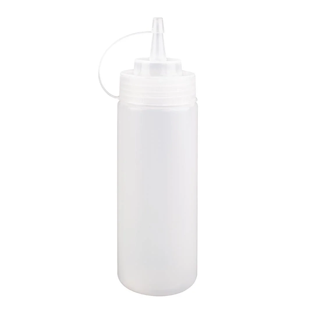 Nisbets Essentials Squeeze Sauce Bottles 12oz (6 Pack) - Image 1