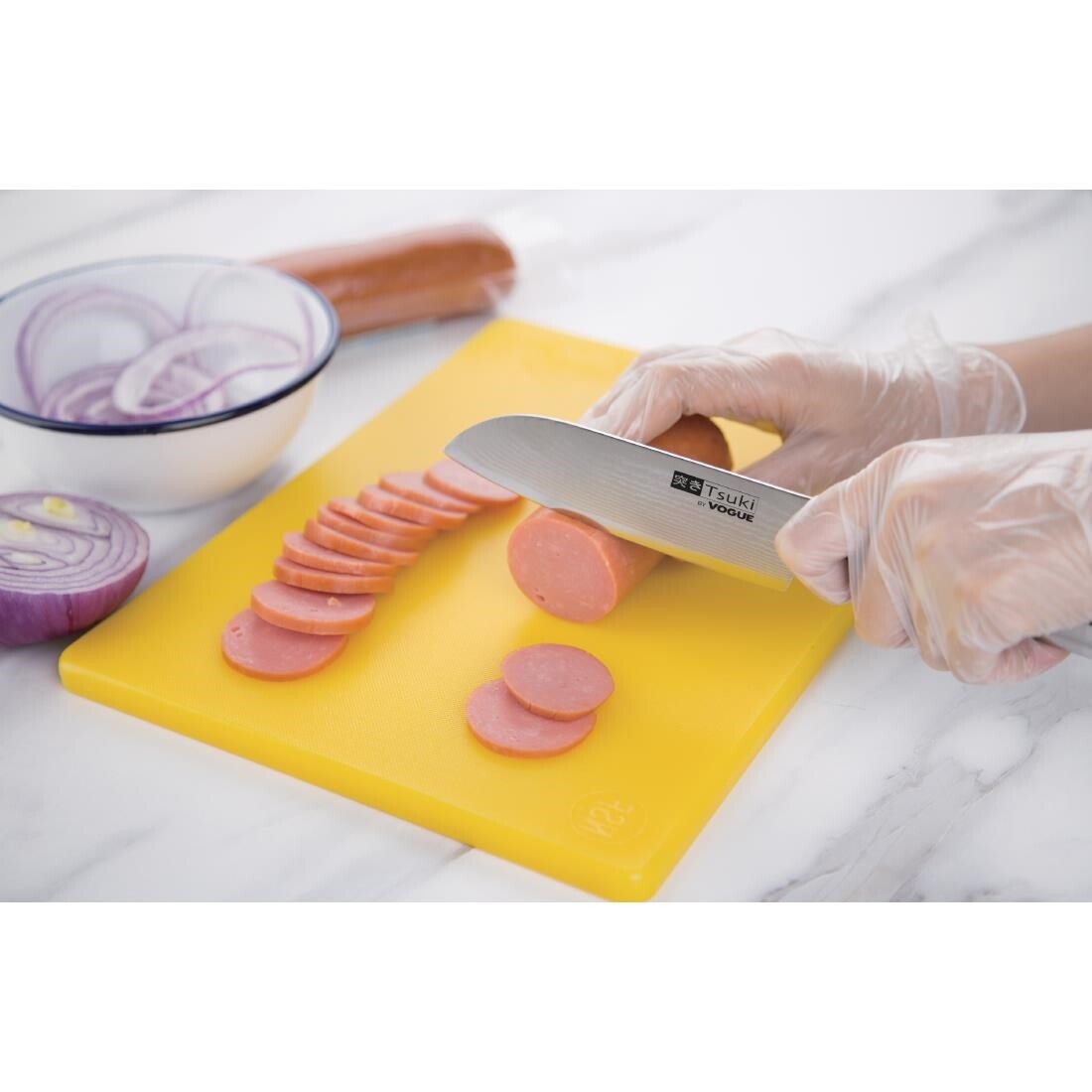 Tsuki Series 8 Santoku Knife 14cm
