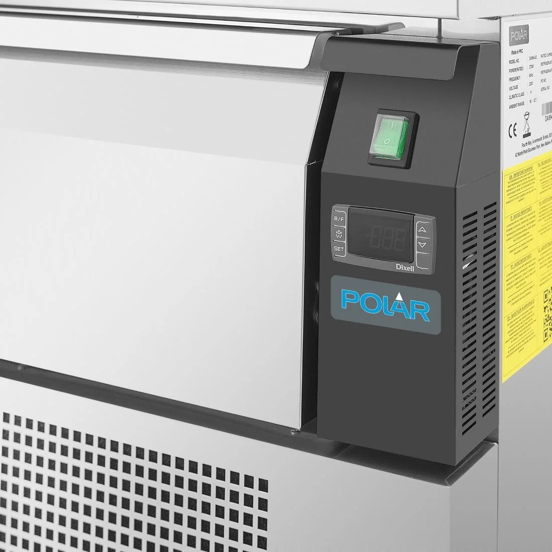 Polar U-Series Single Drawer Dual Temperature Counter Fridge Freezer 3xGN - Image 5