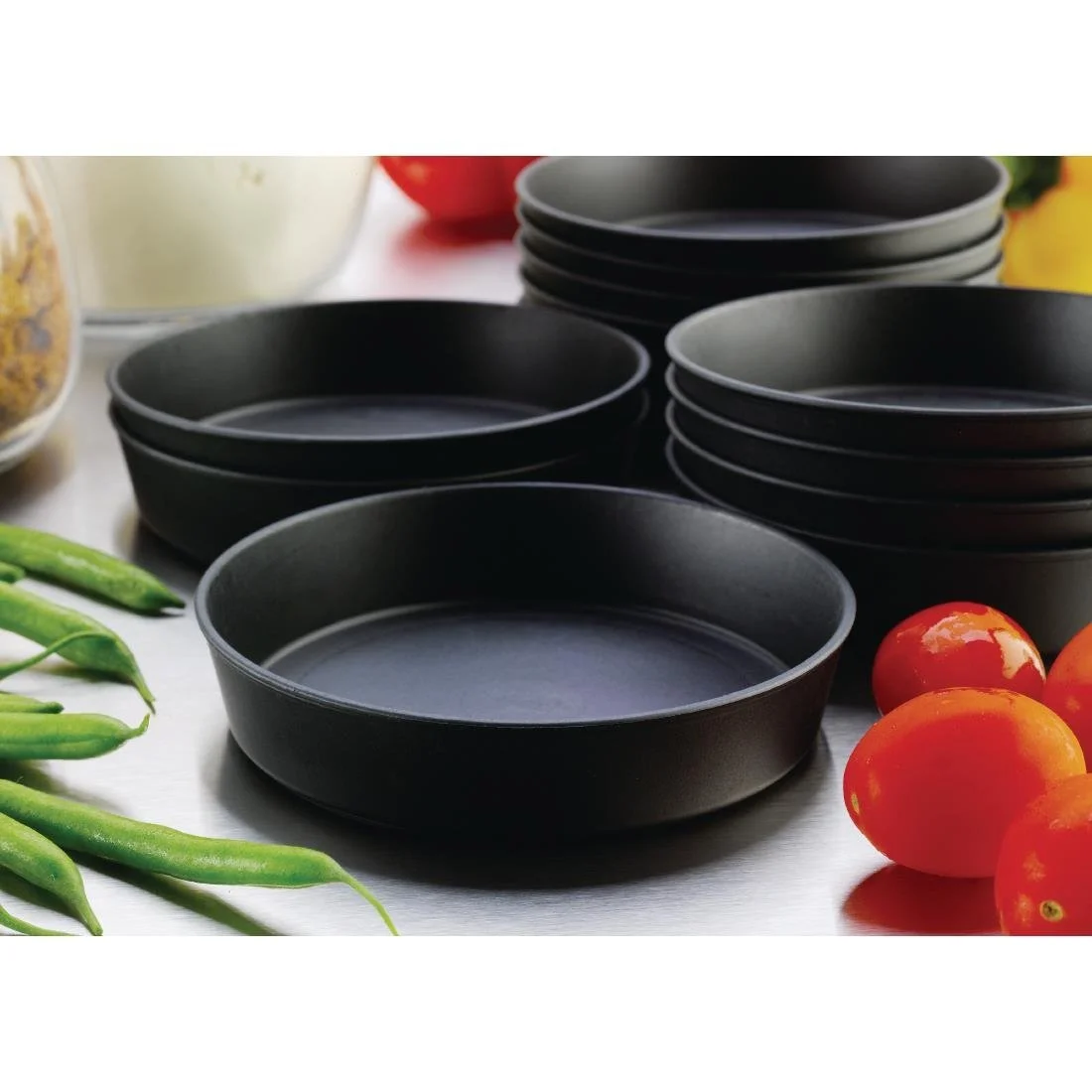 Matfer Bourgeat Exoglass Quiche Moulds 100mm (12 Pack) - Image 4