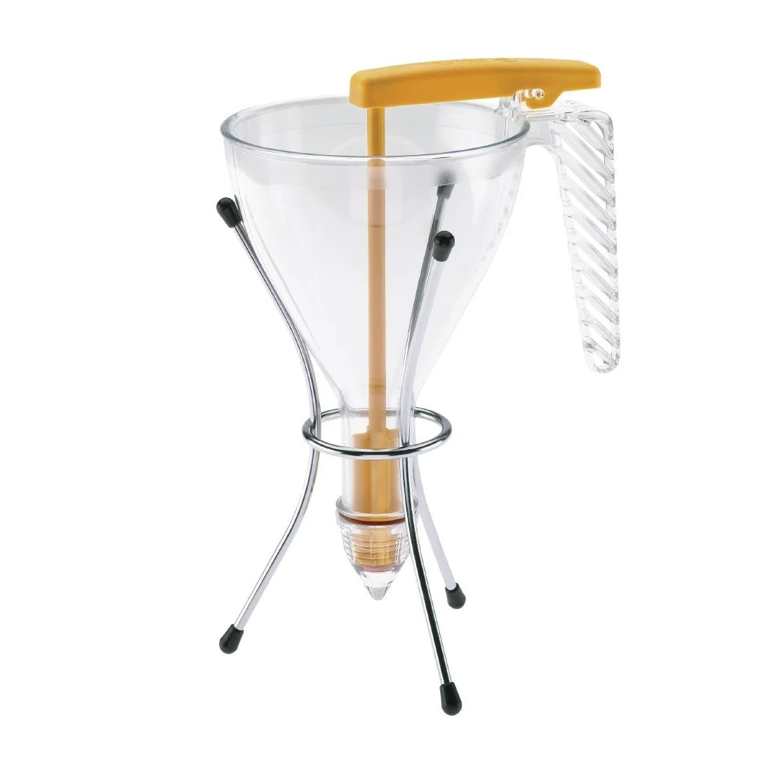 Matfer Bourgeat Piston Funnel with Stand 0.75Ltr - Image 1