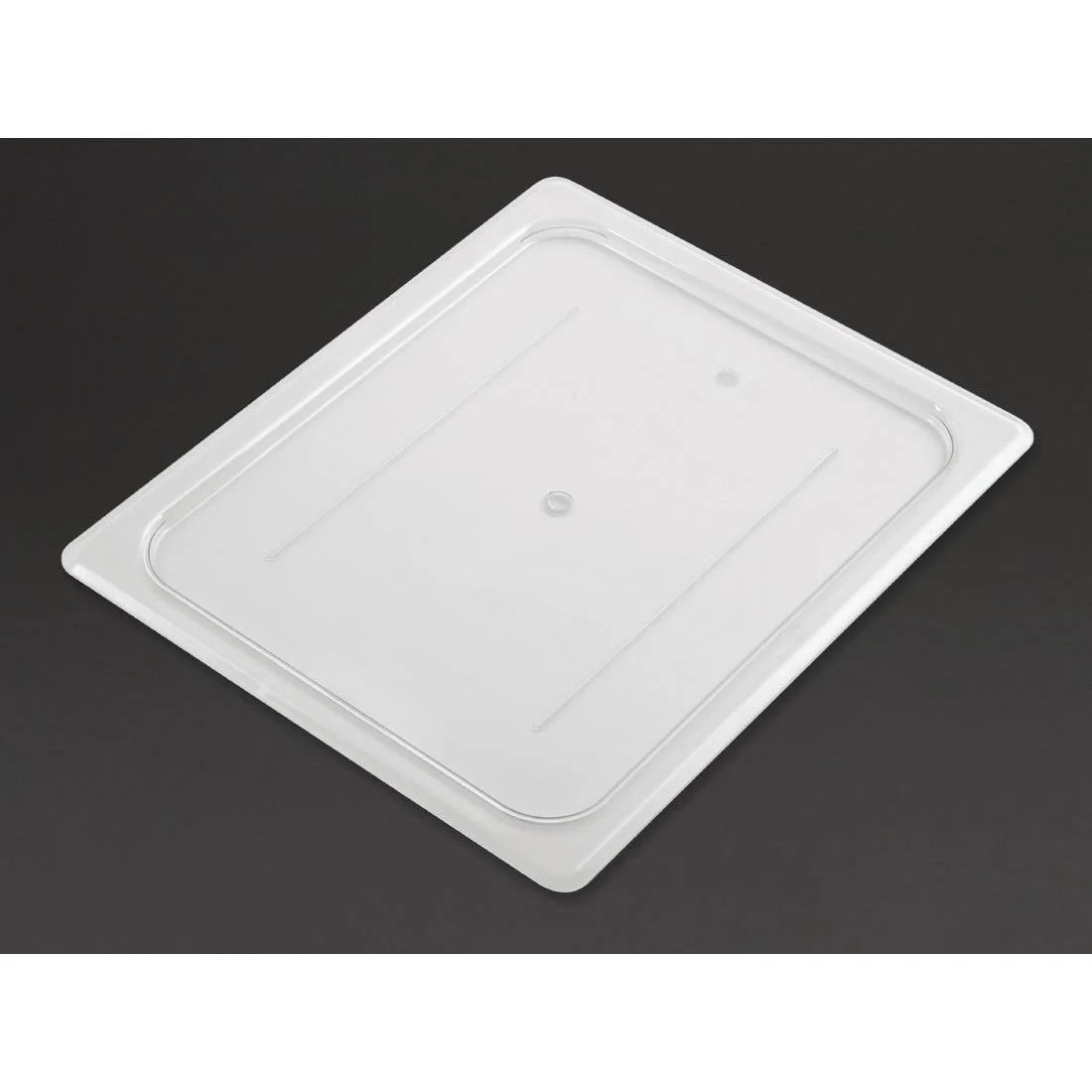 Cambro Clear Polycarbonate 1/2 Gastronorm Lid - Image 1