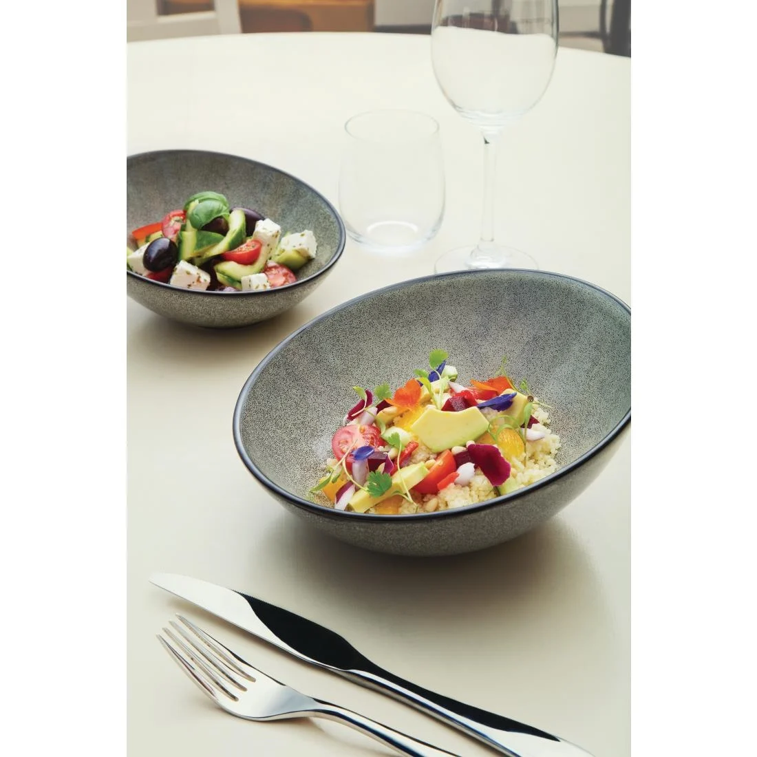 Olympia Mineral Sloping Bowl 175mm