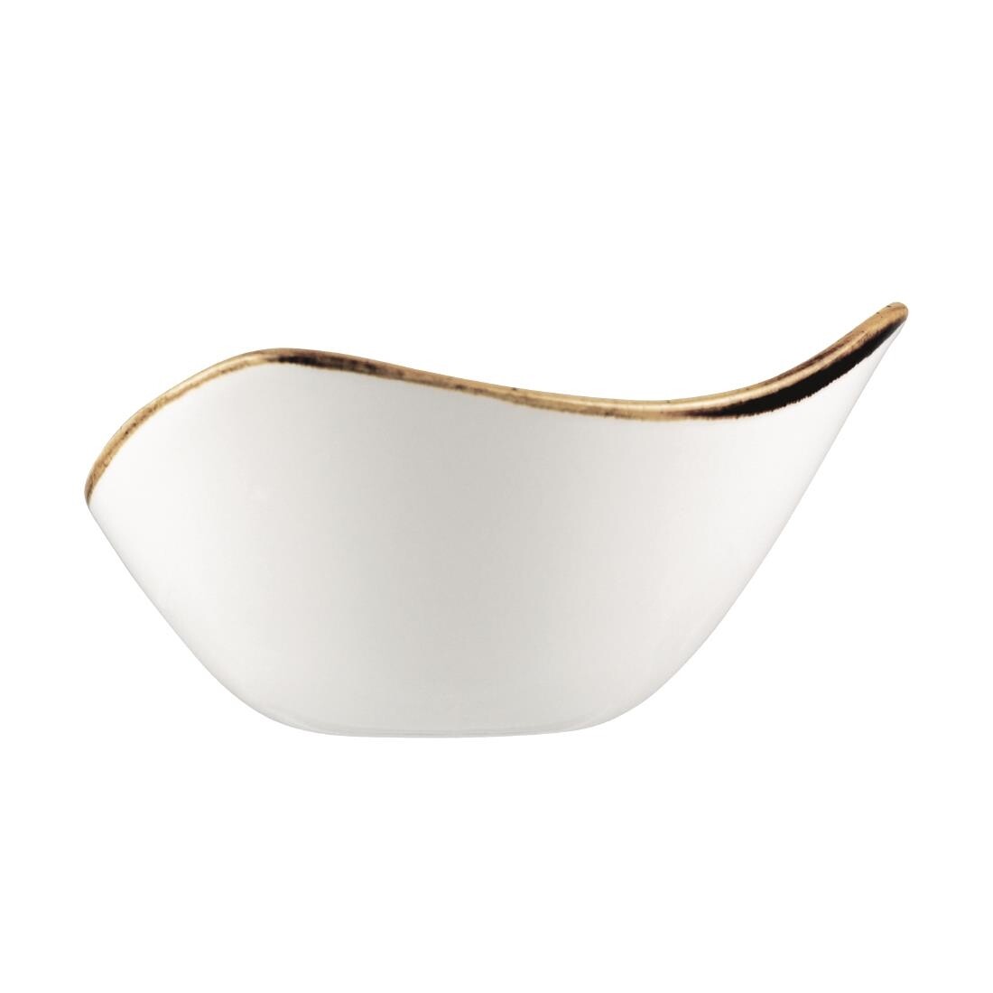 Churchill Stonecast Triangle Bowl Cornflower Blue 152mm