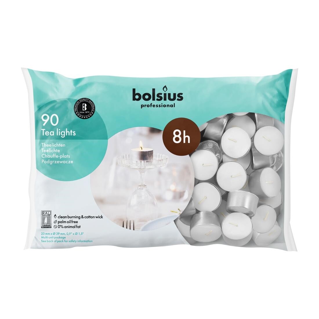 Bolsius 8 Hour Tealights