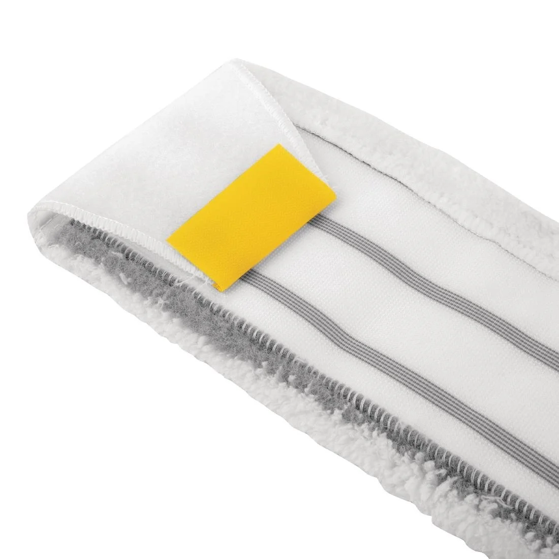 SYR Microfibre 400mm Flat Mop Head Yellow - Image 4