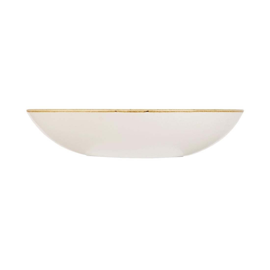 Churchill Stonecast Round Coupe Bowl Spiced Orange 220mm