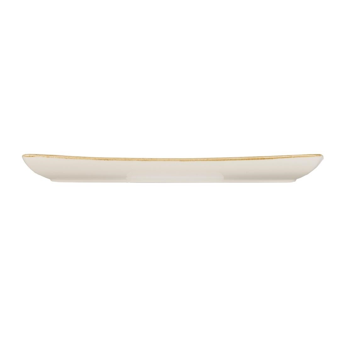 Churchill Stonecast Rectangular Plate Spiced Orange 295 x 150mm