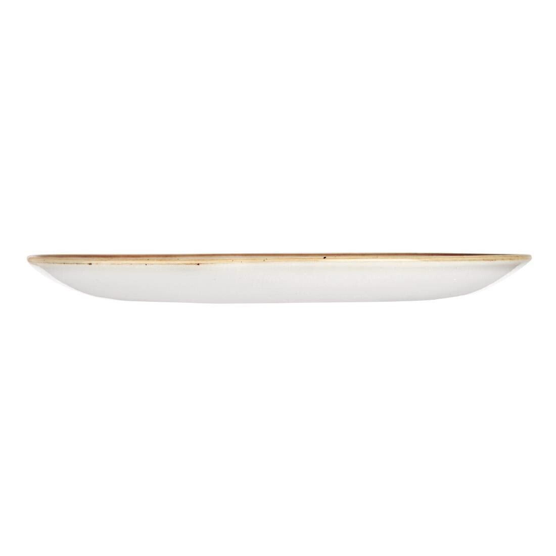 Churchill Stonecast Round Coupe Plate Peppercorn Grey 260mm