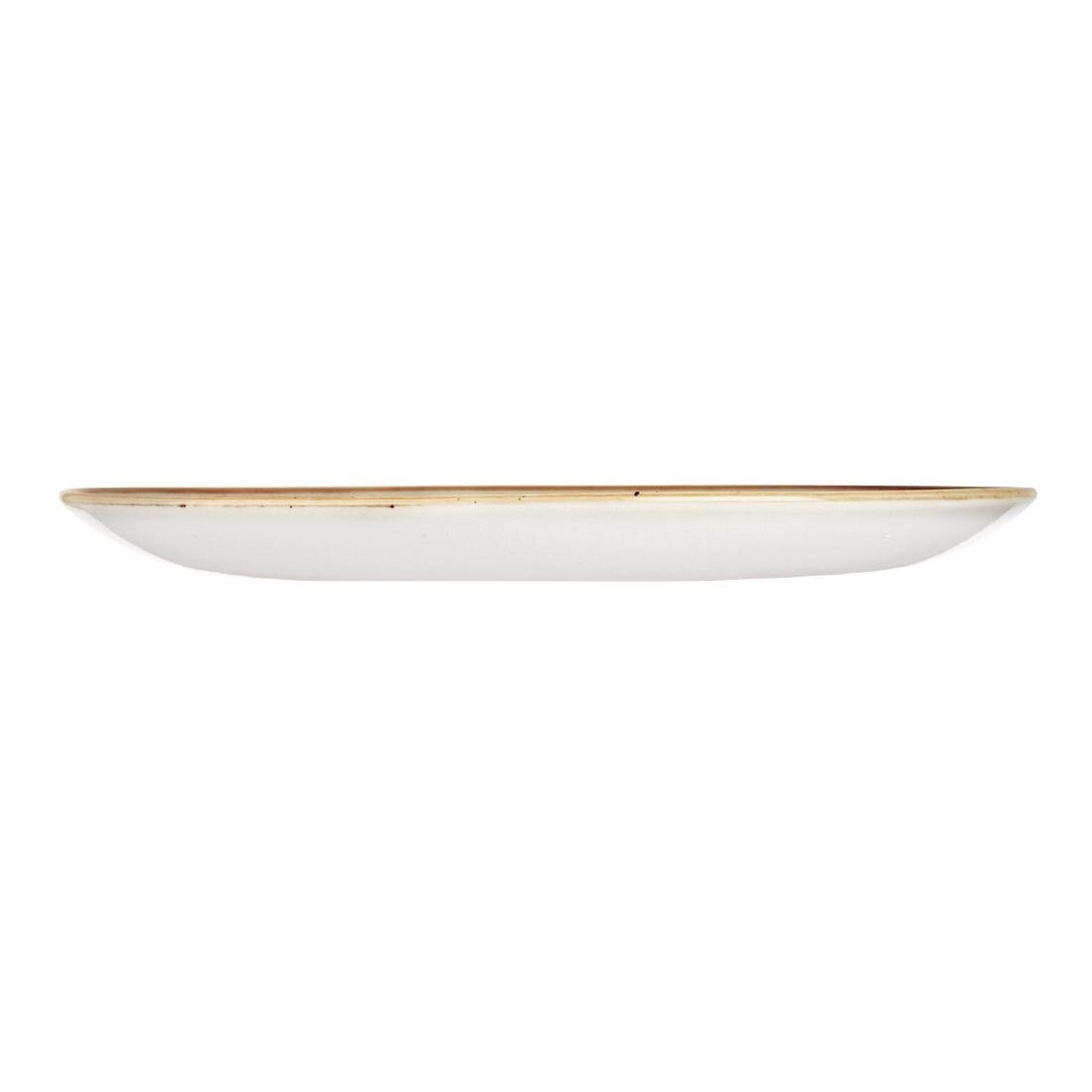 Churchill Stonecast Round Coupe Plate Peppercorn Grey 165mm