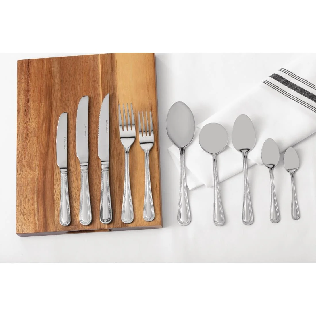 Olympia Bead Dessert Fork