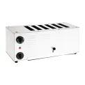 Rowlett Regent 6 Slot Toaster White with 2x Additional Elements - Image 1