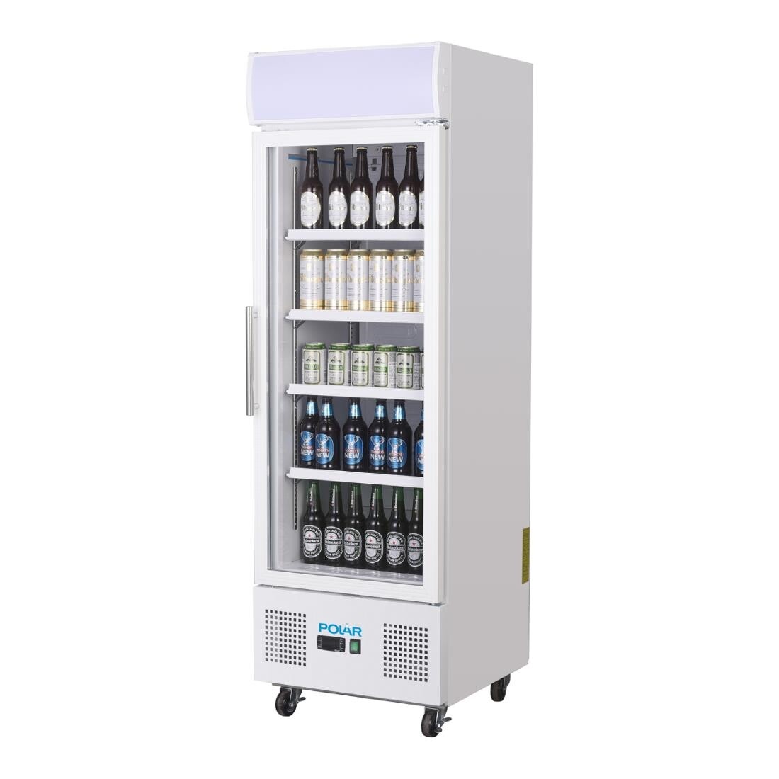 Polar Display Fridge 218Ltr