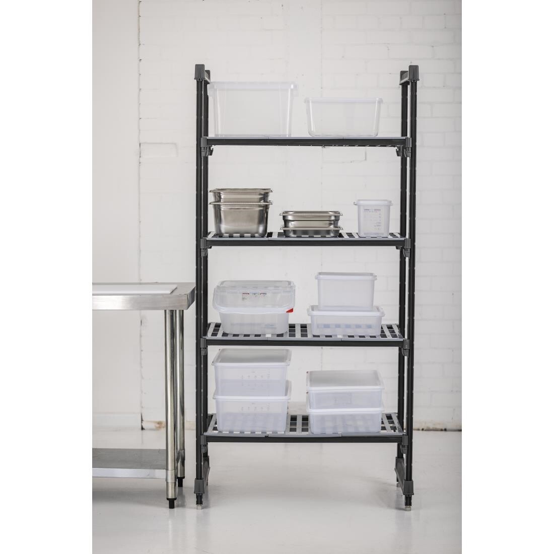 Cambro Stationary Vented 4 Shelf Starter Units 1830 x 915 x 610mm