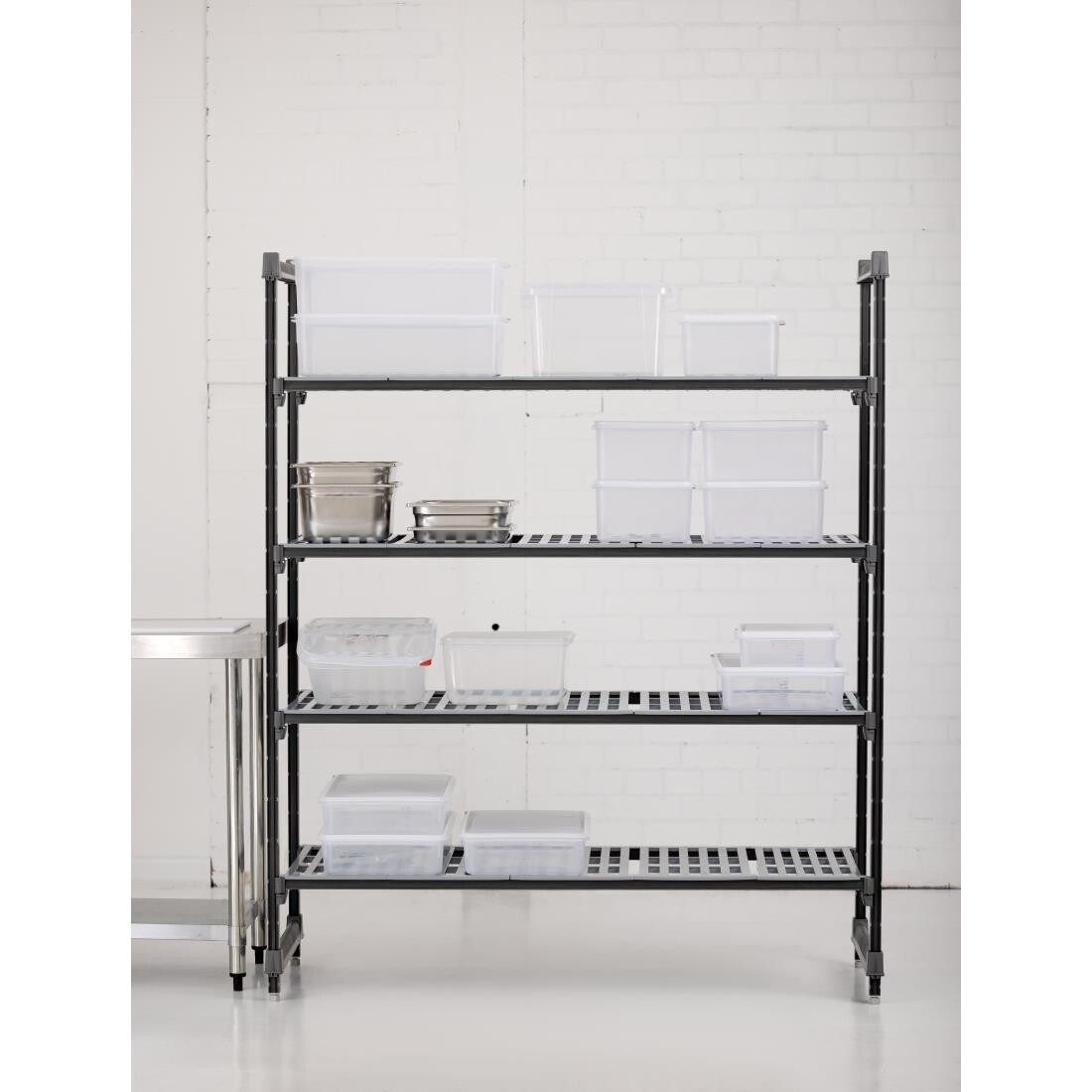 Cambro Stationary Vented 4 Shelf Starter Units 1830 x 1525 x 610mm