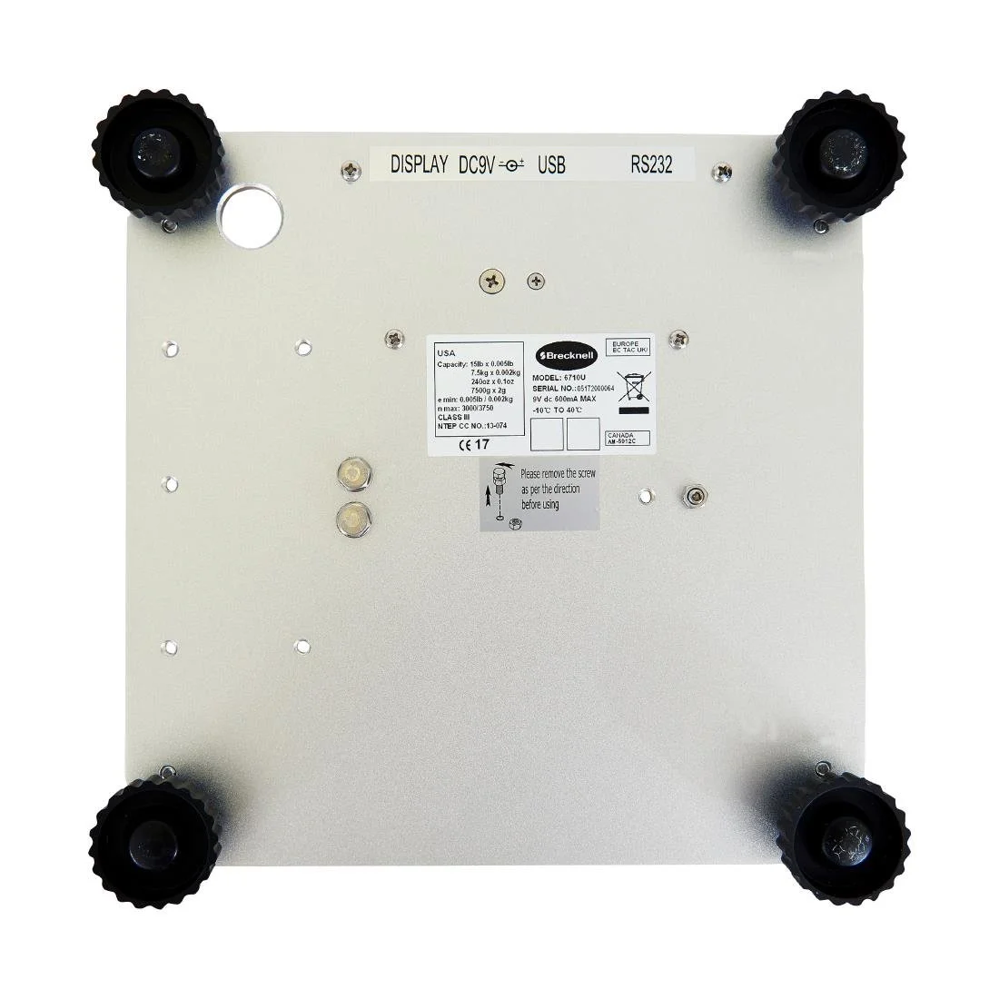 Brecknell 6700U Series POS Scale 3kg - Image 10