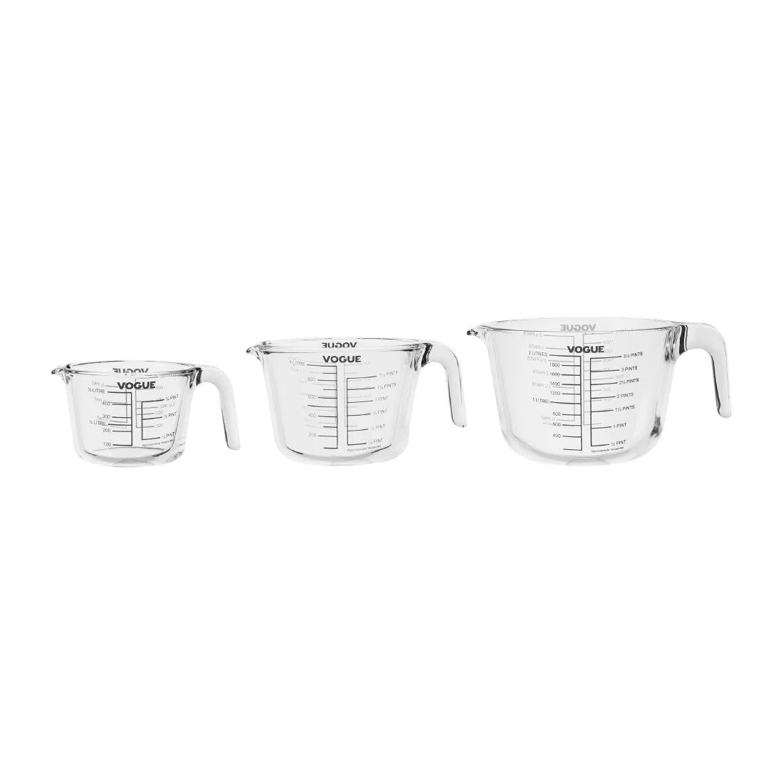 Vogue Glass Measuring Jug 2375ml - Image 5