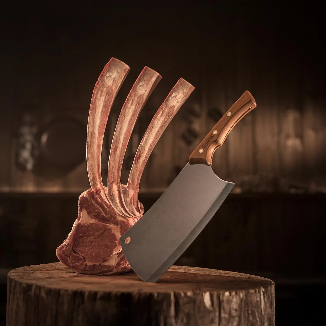 Tramontina Cleaver Stainless Steel 17cm - Image 3