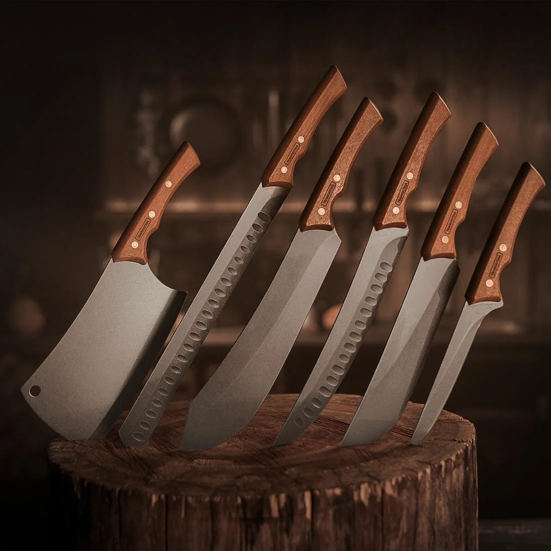 Tramontina Cleaver Stainless Steel 17cm - Image 4