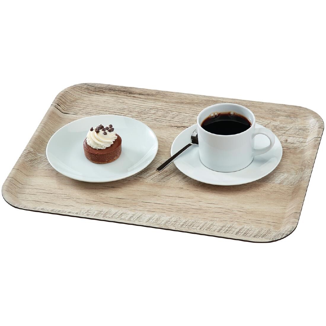 Cambro Madeira Tray Light Oak 460mm