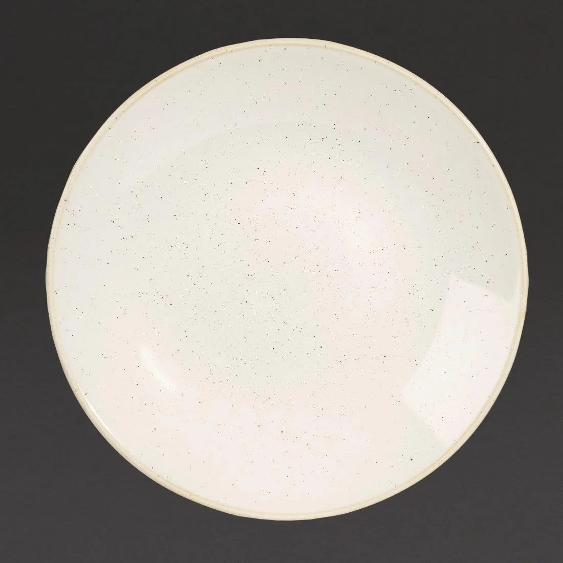 Churchill Stonecast Deep Coupe Plates Barley White 240mm (12 Pack) - Image 1