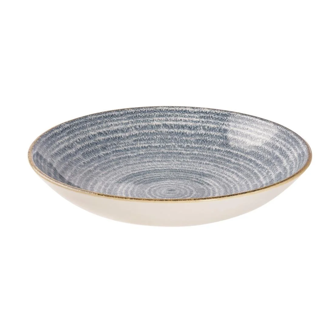 Churchill Studio Prints Homespun Coupe Bowls Slate Blue 248mm (12 Pack) - Image 1