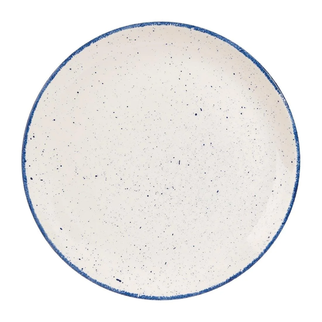 Churchill Stonecast Hints Coupe Plates Indigo Blue 288mm (12 Pack) - Image 1