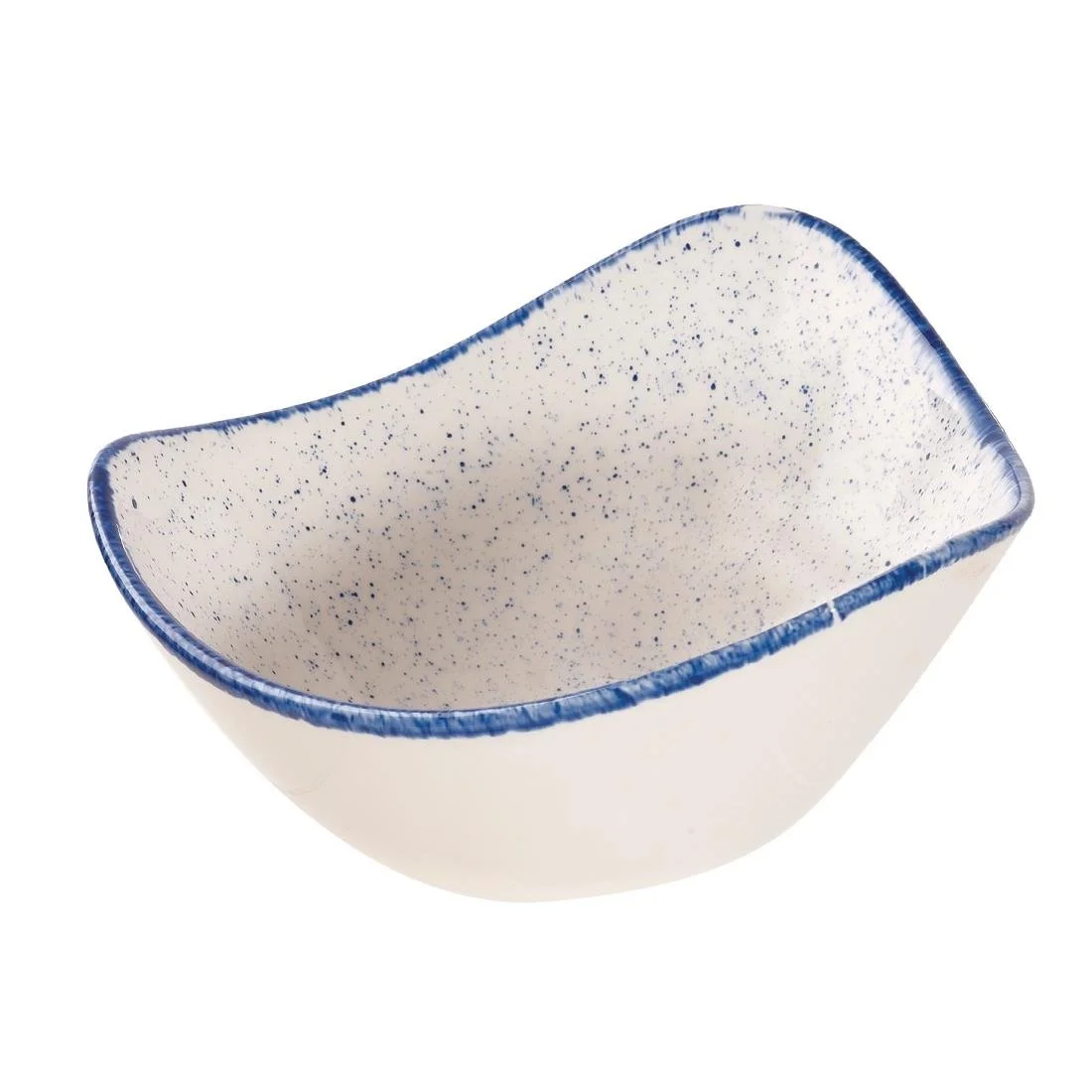 Churchill Stonecast Hints Triangle Bowls Indigo Blue 150mm (12 Pack) - Image 1