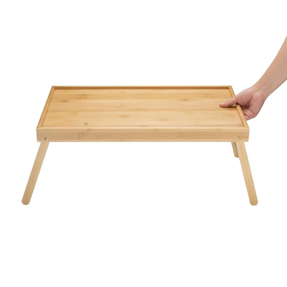 Olympia Bamboo Room Service Tray 625x315x215mm - Image 3