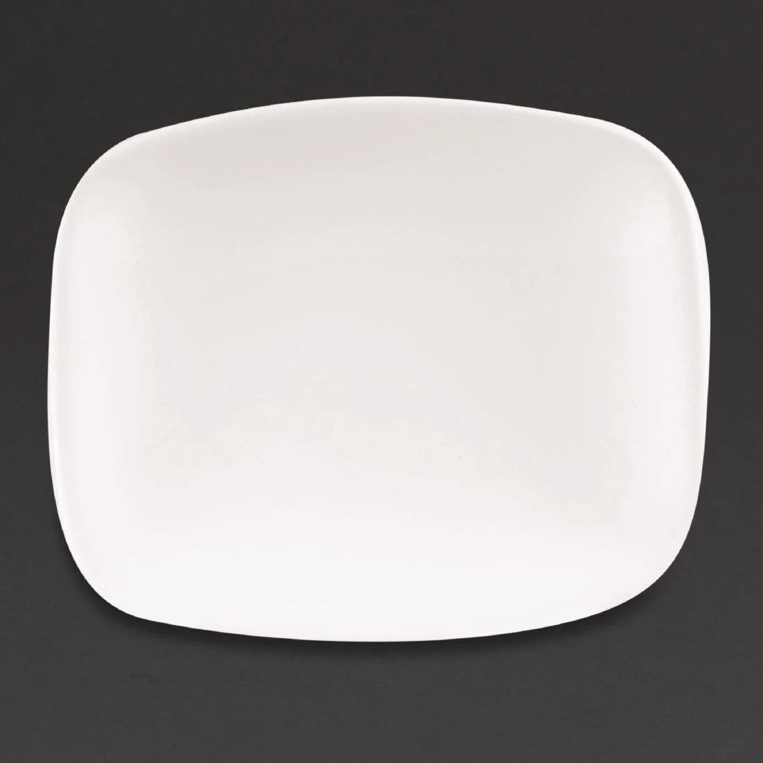 Churchill X Squared Oblong Plates White 126 x 154mm (12 Pack) - Image 1