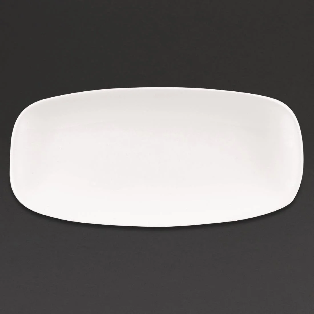 Churchill X Squared Oblong Plates White 127 x 269mm (12 Pack) - Image 1