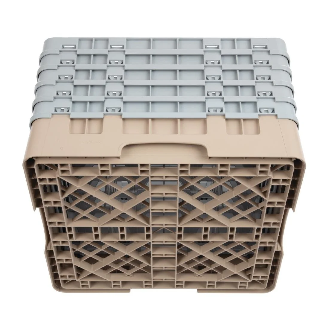 Cambro Camrack Beige 16 Compartments Max Glass Height 257mm - Image 5