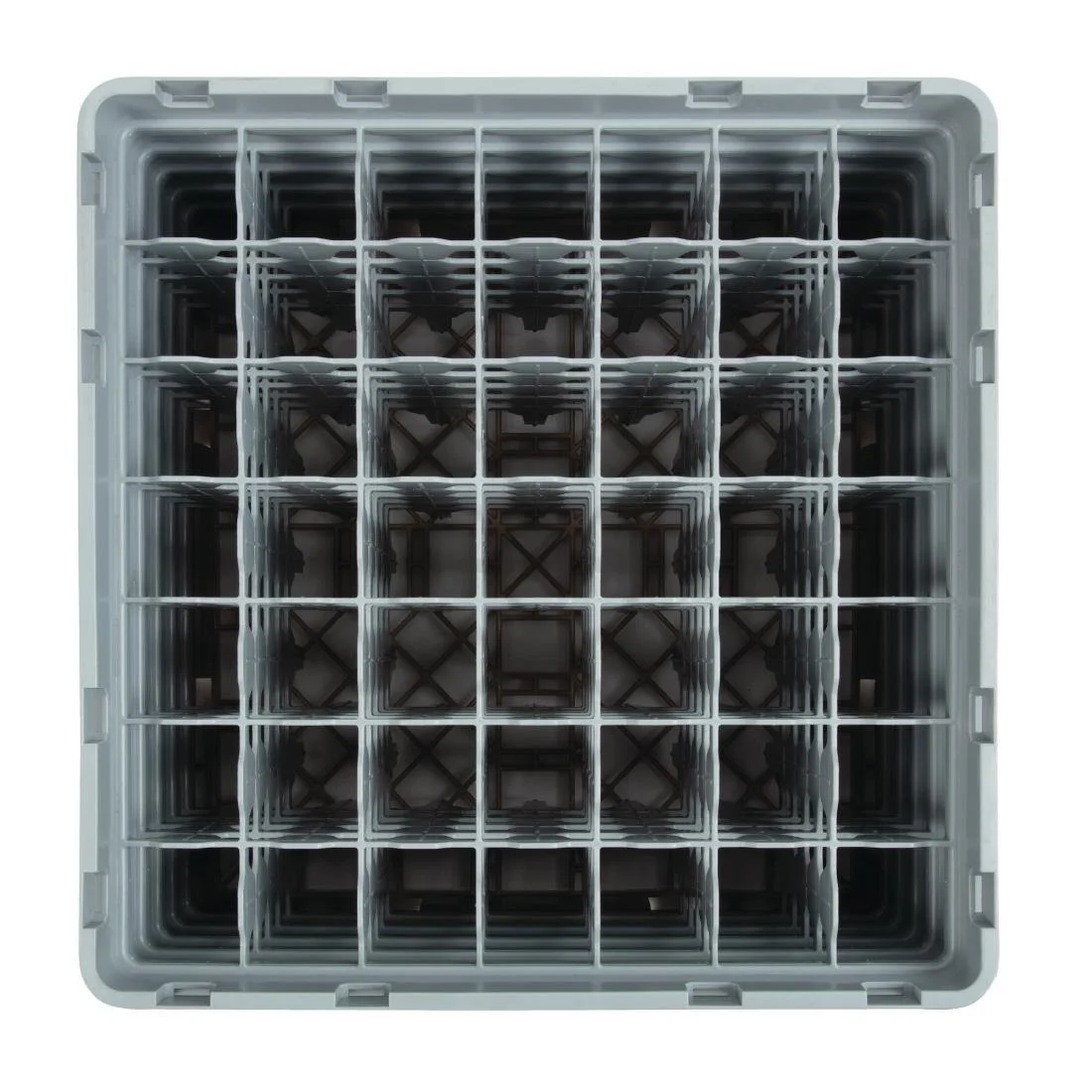 Cambro Camrack Beige 49 Compartments Max Glass Height 257mm - Image 4