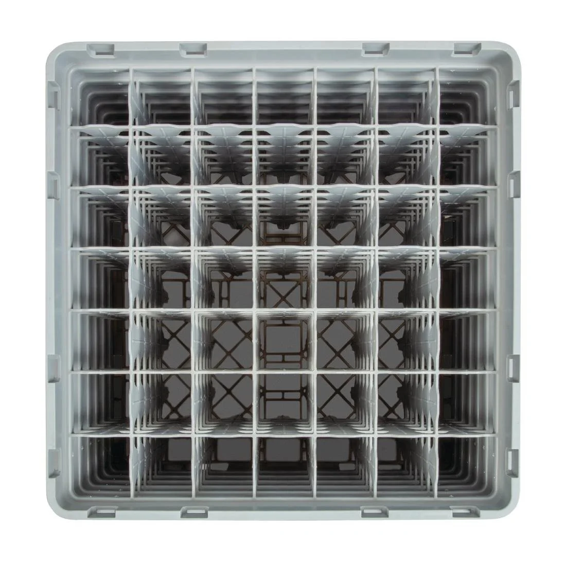 Cambro Camrack Beige 49 Compartments Max Glass Height 298mm - Image 4