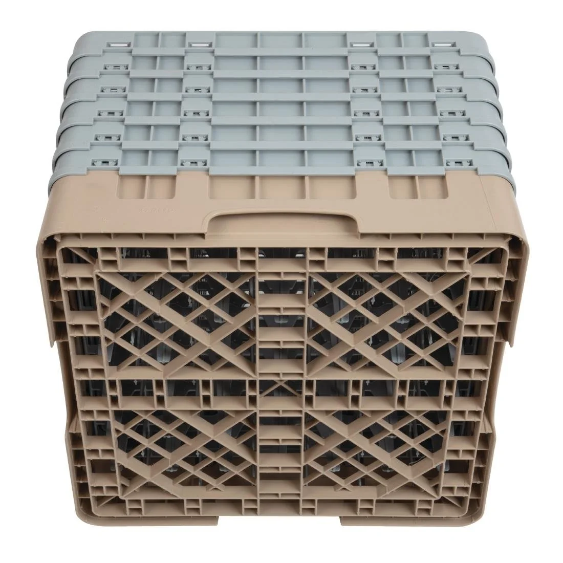 Cambro Camrack Beige 49 Compartments Max Glass Height 298mm - Image 5