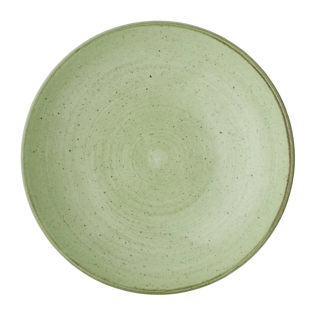 Churchill Stonecast Sage Green Coupe Bowls 182mm (12 Pack) - Image 1