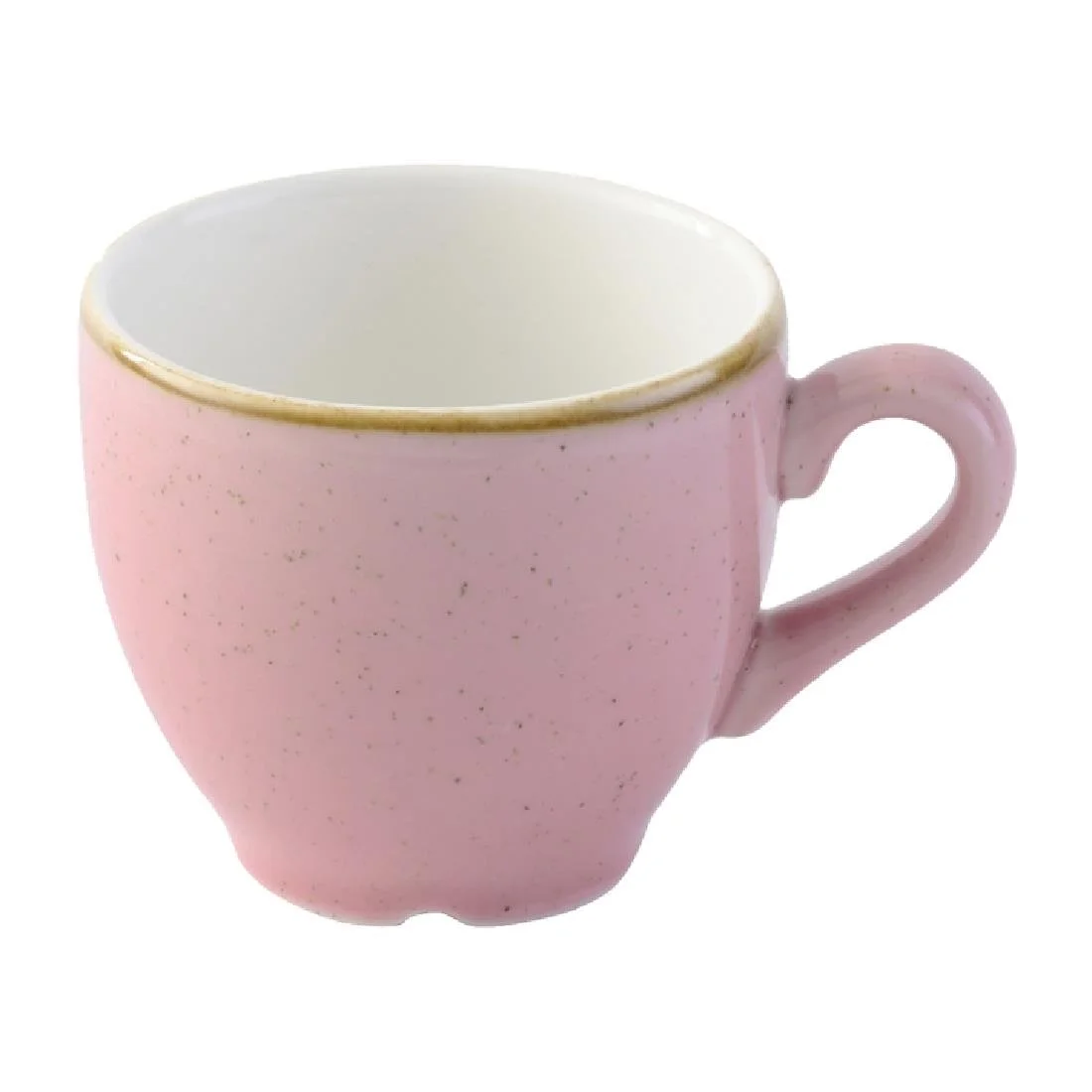 Churchill Stonecast Petal Pink Espresso Cups 100ml (12 Pack) - Image 1