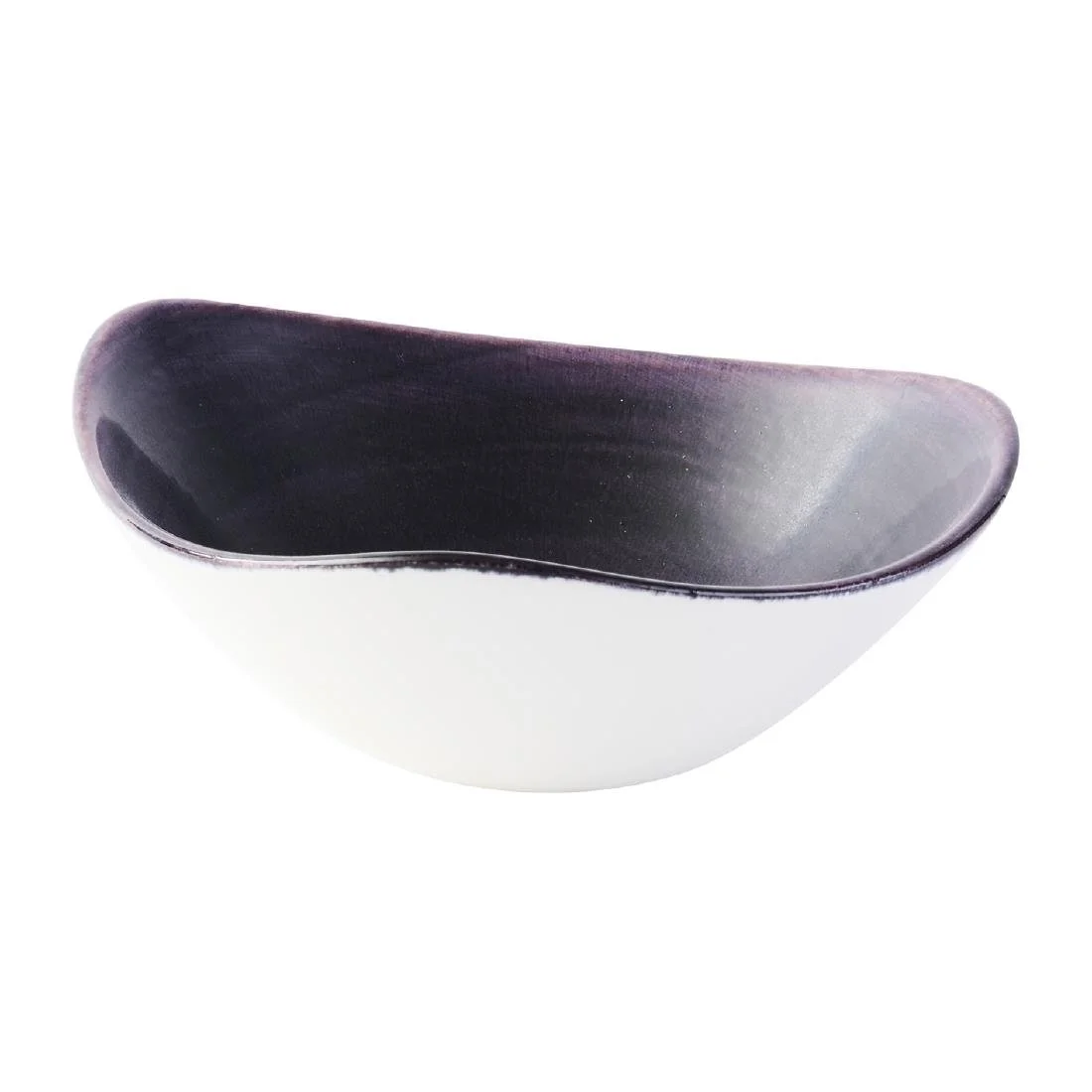 Churchill Stonecast Patina Deep Purple Triangle Bowls 235mm (12 Pack) - Image 7