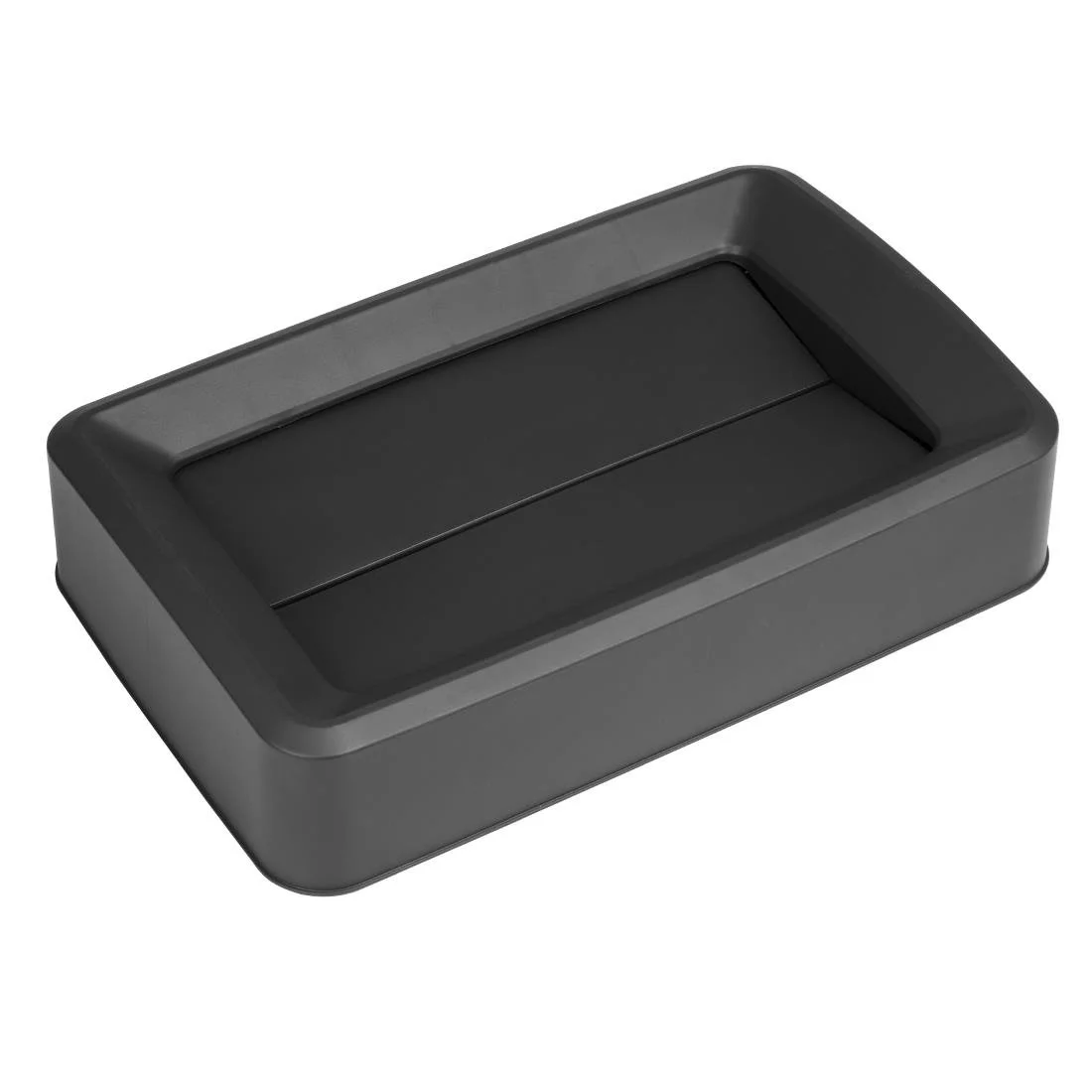 Jantex 60/80Ltr Slim Bin Lid Black - Image 1